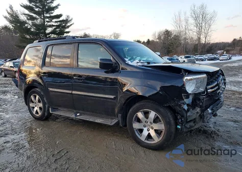 2014 Honda Pilot Touring from USA, damaged, VIN 5FNYF4H96EB026414